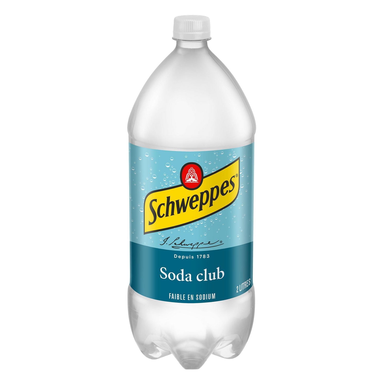 Schweppes Club Soda, 2L bottle, 2L