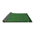 thumbnail image 2 of Ahgly Company Indoor Square Abstract Emerald Green Modern Area Rugs, 5' Square, 2 of 4