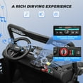 thumbnail image 6 of Farmdex 24V Ride on Car Truck, 2 Seater Electric UTV w/Remote Control, 21.5" Spacious Seat Ride on Toy for Kids Aged 3-10, Music, Storage, LED Light, Black, 6 of 10