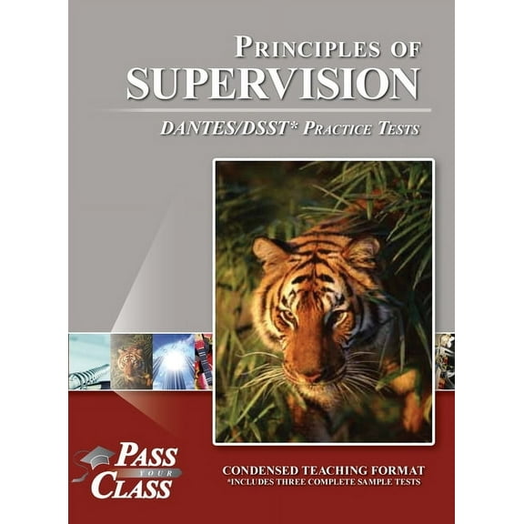 Principles of Supervision DANTES/DSST Practice Tests, (Hardcover)