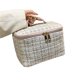 thumbnail image 1 of Hecha de lona y hardware de primera calidad, la bolsa de cosméticos es duradera, confiable, resistente al desgaste y tiene una larga vida útil., 1 of 10