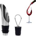 thumbnail image 2 of 5 Paquetes 2 En 1 Bouteilles En Acier Inoxydable Bec Et Canette D'aration Avec Bouchon - Ensemble Cadeau Bouteille Et Vinire, 2 of 5