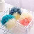 thumbnail image 3 of Esponjas Malla Baño Flores Cuerpo Exfoliante Esponja Bola Esponja Loofahs Espuma Baño Exfoliante Ducha Flor para Mujeres Hombres Exfoliar Piel Limpiar Piel Calmante BANYUO Electrónica, 3 of 6