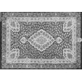 thumbnail image 1 of Ahgly Company Indoor Rectangle Medallion Gray Traditional Area Rugs, 2' x 5', 1 of 1