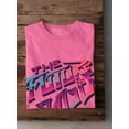 thumbnail image 3 of Future Is You Retro Futuristic T-Shirt Men -Image by Shutterstock, Male x-Large, 3 of 4
