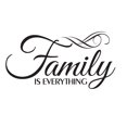 thumbnail image 1 of Vinilo Decorativo Para Pared Con Texto En Inglés "Family Is Everything", Con Citas, Palabras, Decoración Artística, Letras De Vinilo, Decoración Inspiradora Para El Hogar (20.0 In De Ancho X 12.0 In D, 1 of 3