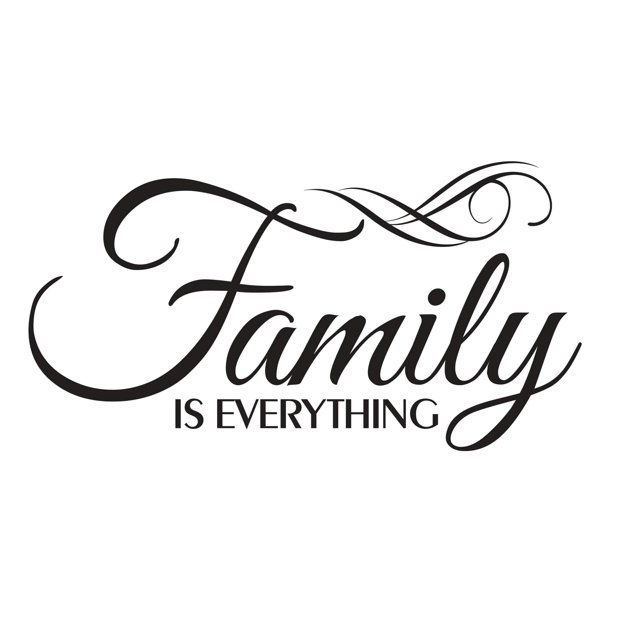 Vinilo Decorativo Para Pared Con Texto En Inglés "Family Is Everything", Con Citas, Palabras, Decoración Artística, Letras De Vinilo, Decoración Inspiradora Para El Hogar (20.0 In De Ancho X 12.0 In D