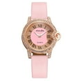 thumbnail image 1 of Reloj de cuarzo para mujer, relojes de moda para mujer, relojes de cuero, relojes casuales, relojes de pulsera con cristales, relojes de toalla de cocina., 1 of 3