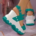 thumbnail image 2 of WILLBEST Sandalias Deportivas Mujer Sandalias De Tacón Alto Con Suela Gruesa Y Puntera Elevada Para Mujer, 2 of 6