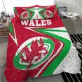 thumbnail image 3 of Wales Rugby Bedding Set - Celtic Welsh Rugby Ball, 3 of 6