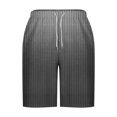 thumbnail image 4 of Plebaso Beach Shorts for Men Print Elastic Waist Drawstring Casual Shorts Lightweight Mens Summer Shorts, 4 of 5