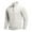 White, variant on Men Quarter Zip Pullover Golf Fleece Long Sleeve Thermal Lightweight Sweatshirt Slim Fit Stretchy Ribbed