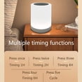 thumbnail image 6 of BOLLSLEY LED Night Light for Kids Touch Control - Bedside Baby Nursery Lamp - 3 Levels Dimmable RGB Color Changing LED Desk Table Lamp, 6 of 10