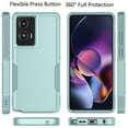 thumbnail image 2 of For Motorola Moto G Stylus 5G 2024 Case ,2 in 1 Phone Case for Moto G Stylus 5G 2024 6.7 inch ,Takfox Shockproof Heavy Duty Armor Hard Plastic & Rubber Rugged Full Body Bumper Cover -Mintgreen, 2 of 11