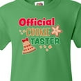 thumbnail image 4 of Inktastic Christmas Official Cookie Taster with Bell and Star Cookie Youth T-Shirt, 4 of 5