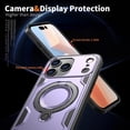 thumbnail image 5 of MYKOMI Magnetic Case for iPhone 17 Pro Max,Military Grade Protection Heavy Duty Shockproof with Rotating Ring Kickstand Case Cover for iPhone 17 Pro Max, 5 of 6