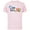 Soft Pink, variant on Disney Mickey Mouse Legend - Short Sleeve Cotton T-Shirt for Adults - Customized-Navy
