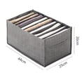 thumbnail image 2 of Siruishop Couverture de Voyage avec 9 Compartiments Gris, 2 of 5