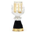 thumbnail image 1 of Witch Hand Candlestick Halloween Palm Candlestick Candle Holder Hand Shaped Resin, 1 of 5