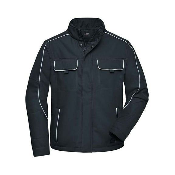 James and Nicholson Adults  Workwear Softshell Jacket