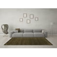 thumbnail image 3 of Ahgly Company Indoor Rectangle Abstract Brown Contemporary Area Rugs, 2' x 4', 3 of 4