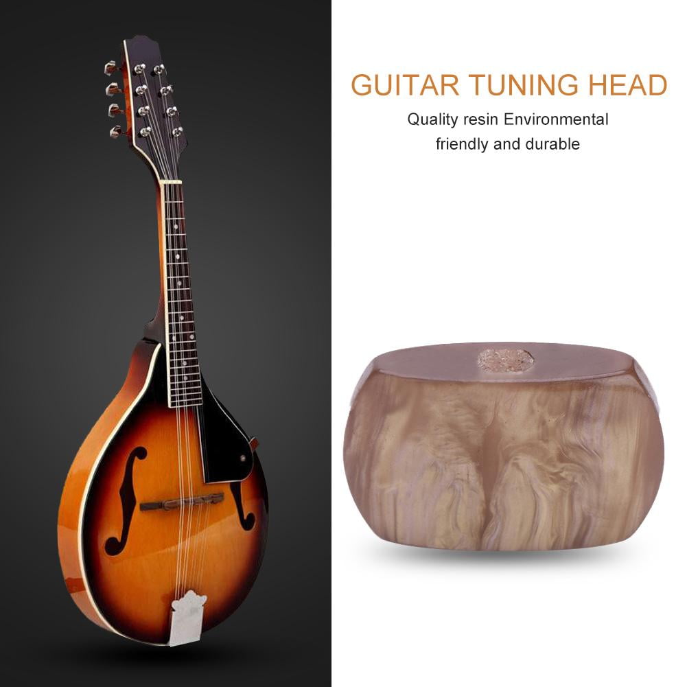 Mgaxyff Guitar Tuning Peg Buttons Replacement Parts Head Instrument