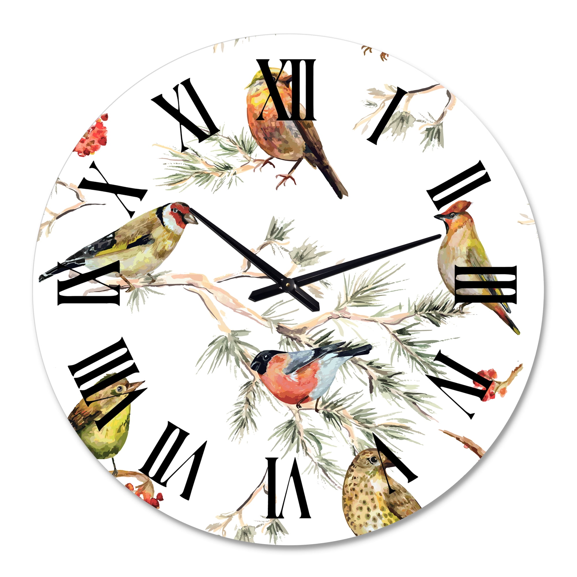 Designart 1 in Traditional Wall Clock