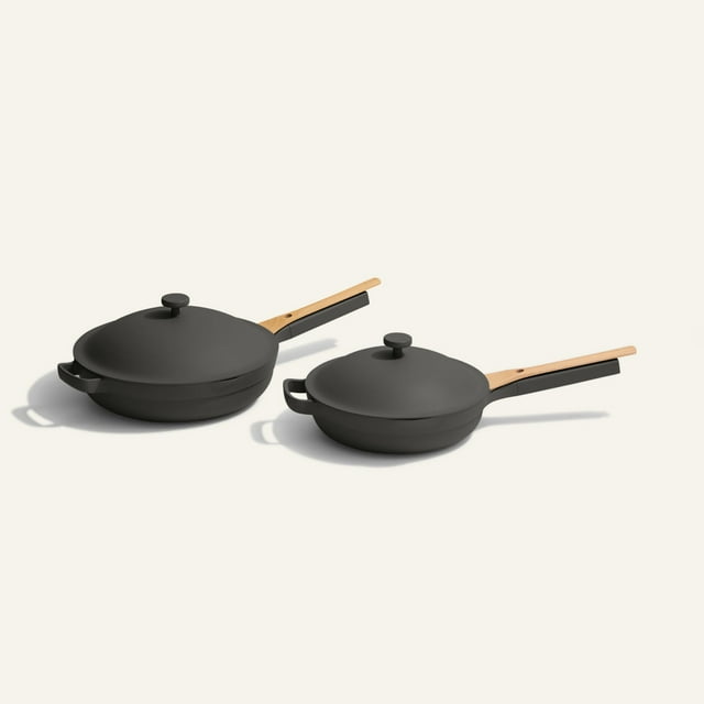 Our Place Always Pan Duo (7 piece) Two Always Pans, two sizes, endless versatility. Char