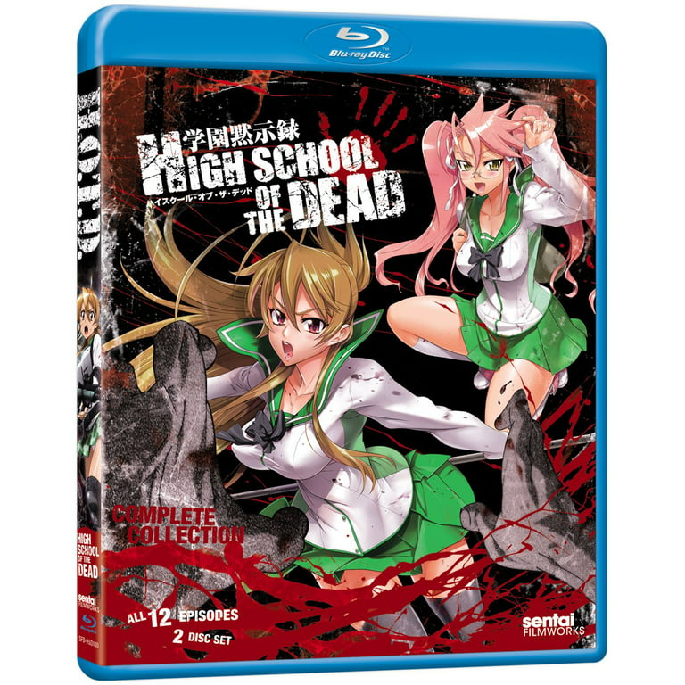 High School of the Dead Complete Collection Blu-ray Anime Review