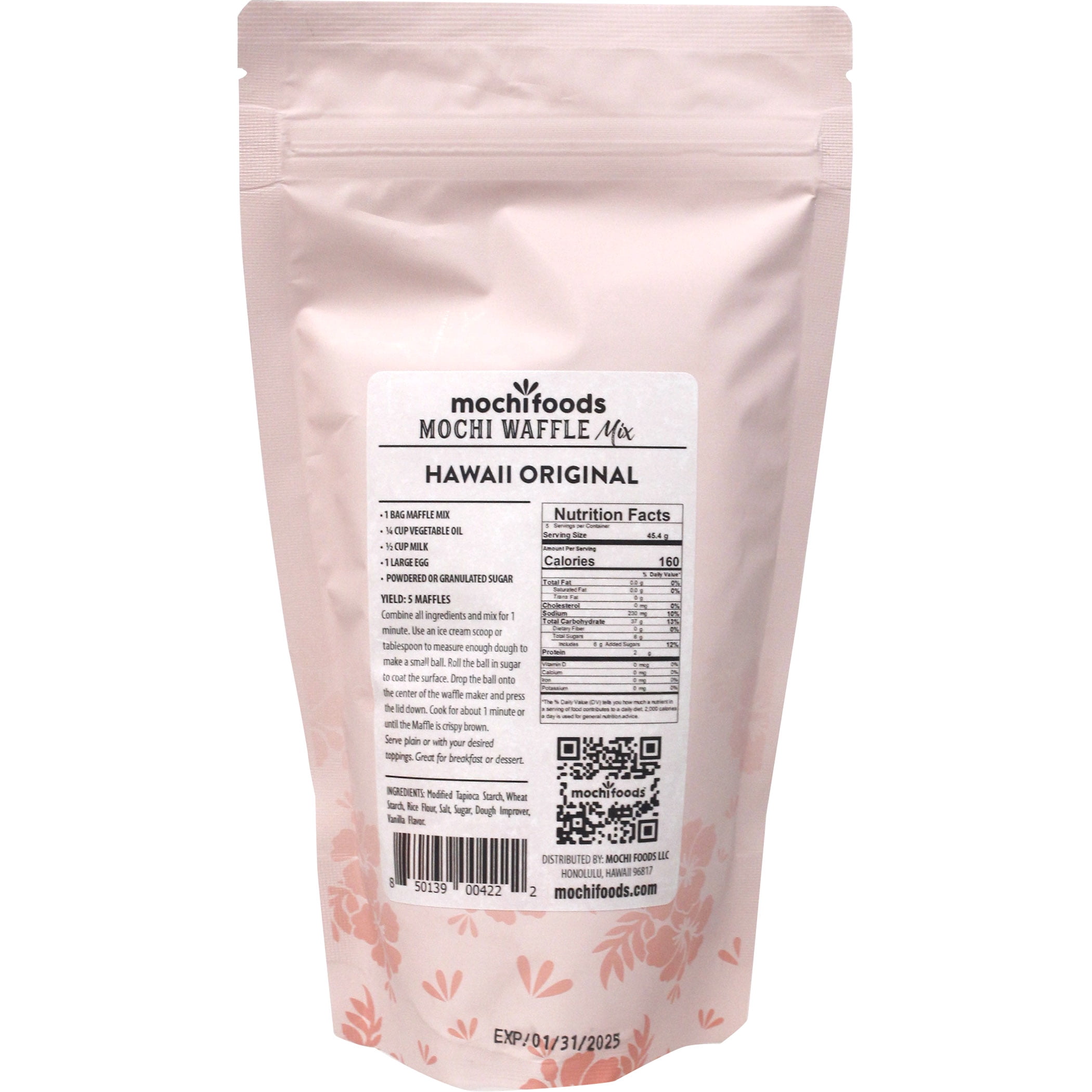 Mochi Foods Original Waffle Mix, 8 Oz