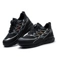 thumbnail image 4 of Zapatos de punta de acero para hombres zapatos de seguridad livianos sin resbalón zapatos de trabajo cómodos de zapatillas, 4 of 9
