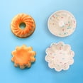thumbnail image 4 of GETAJGHSD 6-Piece Silicone Cake Molds Set Non-Stick Reusable Baking Pans for Kitchen Use in Assorted Colors, 4 of 8