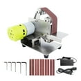thumbnail image 2 of Belt Sander Electric Sanding Grinding Machine 7 Variable Speed Polishing Machine Cutter Edges Sharpener For Wood Acrylic Metal ,Wide Use, 2 of 7
