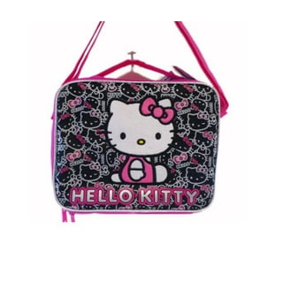 Hello Kitty Insulated Lunch Bag Keroppi Kuromi Melody Sanrio Sam Girls  Black 