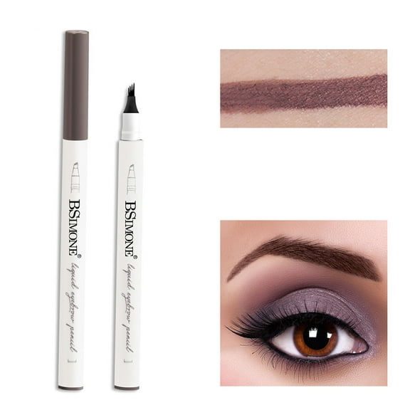 Kokovifyves Four-pronged Eyebrow Pencil Makeup Natural Three-dimensional Eyebrow Pencil 2.5ml