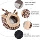 thumbnail image 4 of Cama de conejillo de indias, jaula de juguete, accesorios para casa, nido, erizo, suministros para hámster, planeador de azúcar, hurones, cama para ratas, juguetes, animales pequeños para mascotas, 4 of 5