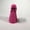 Hot Pink, variant on Women's Roll Up Straw Sun Visor Hat, Wide Brim Empty Top UV Protection Cap, Foldable Portable Beach Golf Travel Sun Hat White A