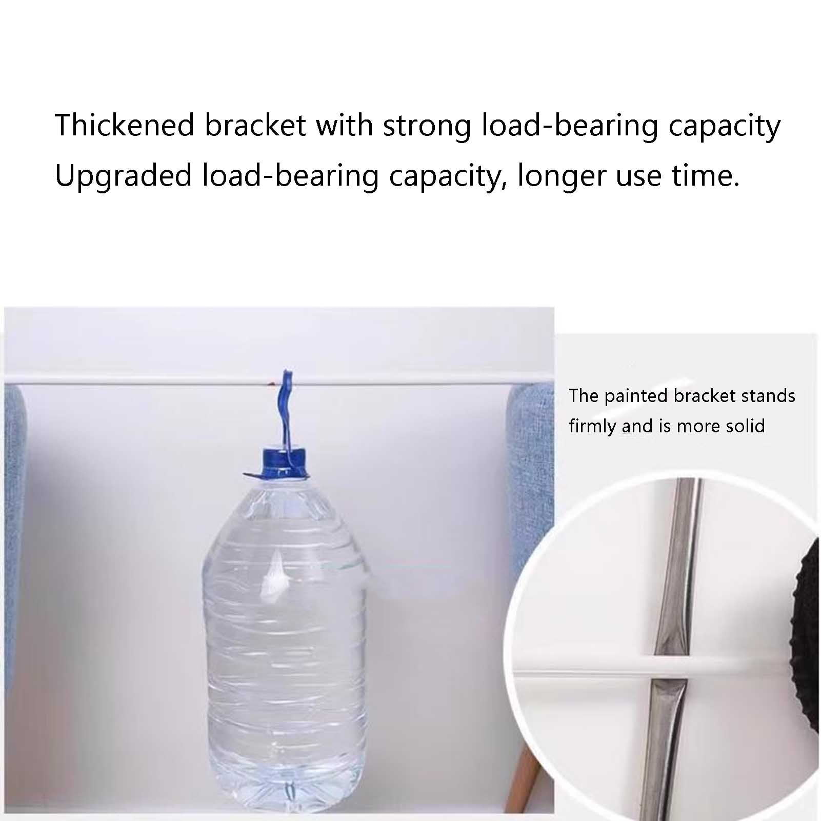 Bed Netting Canopy Frame,Retractable Mosquito Net Bed Frame,Adjustable Bed Canopy Support Frame for Student Dormitory