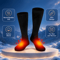 FLORNIX Electric Heated Socks Electric Rechargeable Heating Settings ...