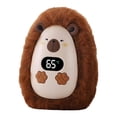thumbnail image 2 of Calentador de manos de bolsillo recargable por USB, divertido, multifuncional y adorable. Marrón oscuro, 2 of 9