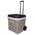 thumbnail image 1 of Cooler Igloo MaxCold Grey de 62 cuartos de galón con ruedas y asa, 1 of 1