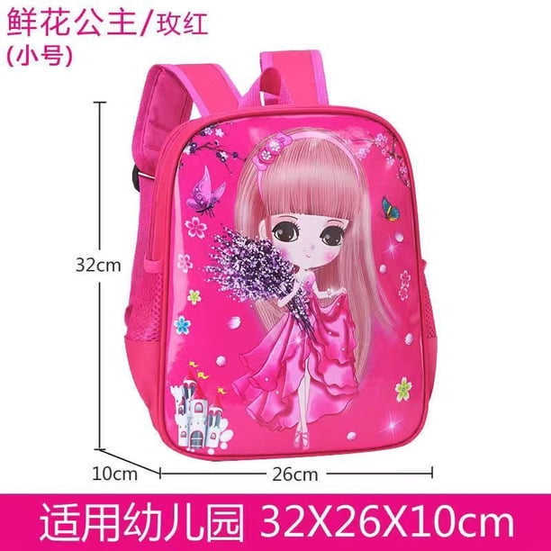 Bolsa De Escuela Primaria Mujer 1-3-6 Grado Escolar Para Niños Jardín De Infantes Niña Versión Coreana Reducir La Carga Mochila Para Bebé