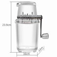 thumbnail image 4 of Ice Shaver Manual Hand Crank Operated Fast Crushing Ice Block Snow Cone Machine_High-quality, 4 of 5
