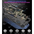 thumbnail image 3 of Étui d'Armure Camouflage Militaire Compatible avec Samsung Galaxy S23 Ultra/s23 Plus/s23 avec Béquille Magnétique Intégrée, 3 of 3