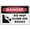 Warning Sign 5, variant on Caution Hot Work Area Sign 8"x12", Aluminum Tin Warning Signs for Home Outdoor Garden, High-Visibility Fire Safety Sign for Workshop