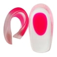 thumbnail image 3 of Talonera Comfort Star Unitalla Transparente con Rosa 1 Par, 3 of 4