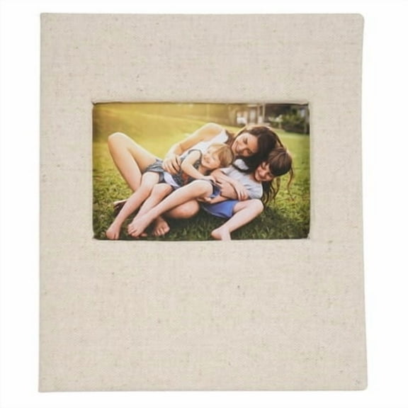 6 Pack: Oat 2-Up Photo Album by Recollections - 8" x 9"