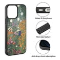 thumbnail image 2 of FINCIBO Soft Rubber Protector Cover Case for Apple iPhone 13 Pro Max 6.7" 2021 (NOT FIT Apple iPhone 13 mini 5.4" 2021/iPhone 13 Pro 6.1" 2021/iPhone 13 6.1" 2021), Gustav Klimt Flower Garden, 2 of 5