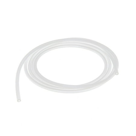 Pipe Size Od - 2mm ID x 4mm OD Food Grade Flexible Hose Silicone Tubing Tube Pipe 2M 6.56ft