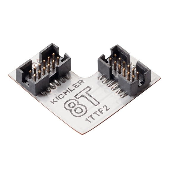 Kichler 8T1ttf2 8T 24 Volt 90° Led Tape Light Connector - White